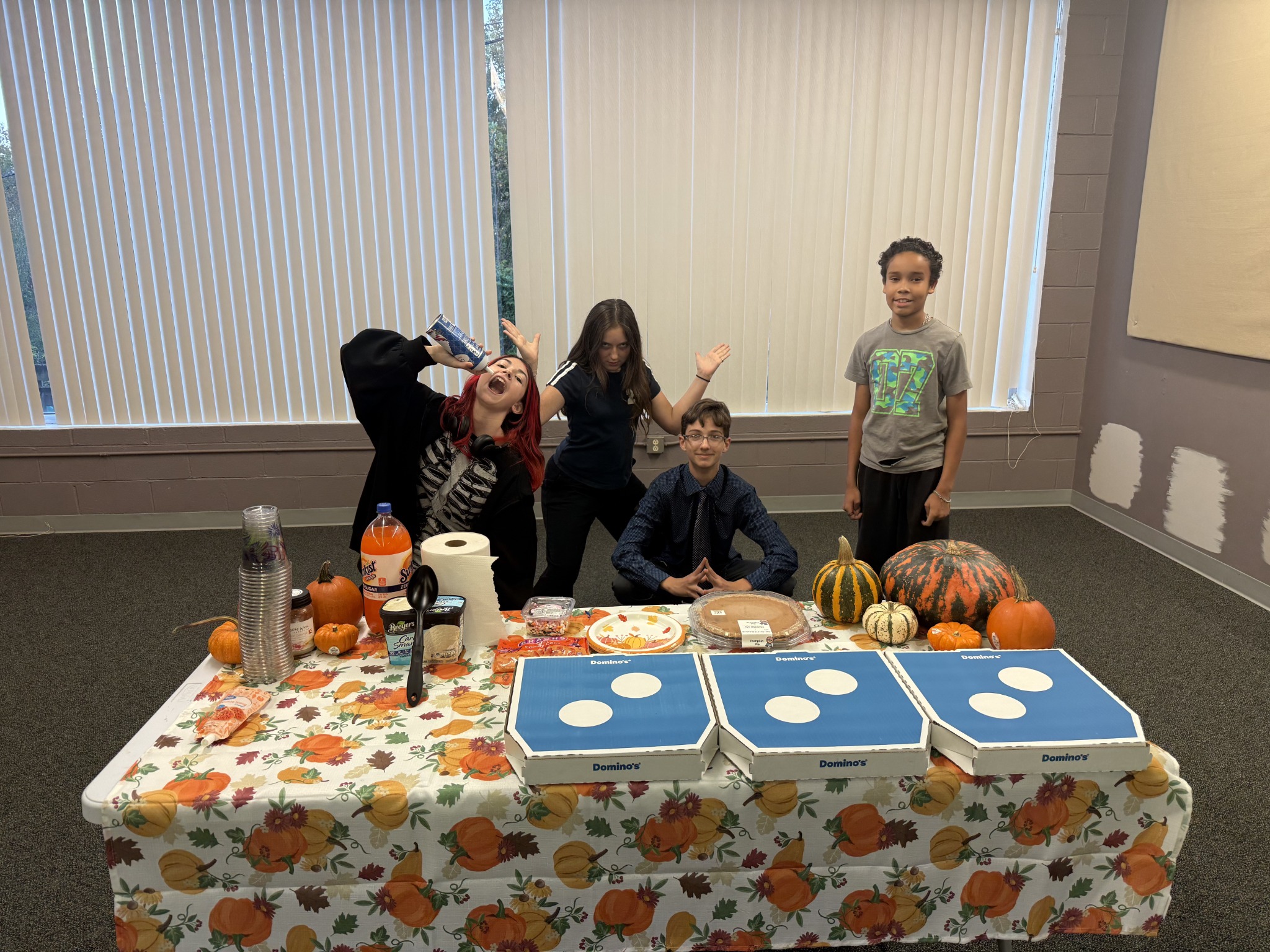 GC Youth enjoying a fall gathering together