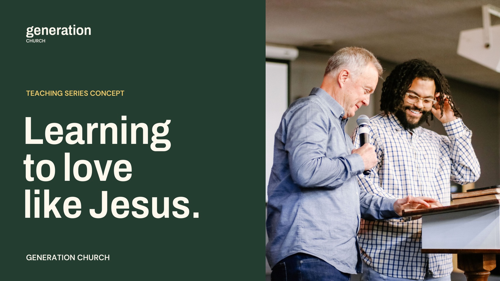 Teaching and shared life at Generation Church